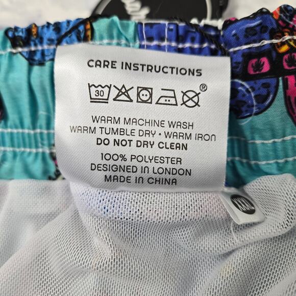 NWT Boardies Men's Mulga Ocean Blue Mid-Length Swim Short Sharks Starfish XXXL - Picture 13 of 14